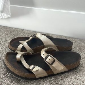 Birkenstock Mayari in Graceful Pearl White